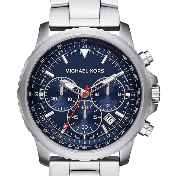 Michael Kors Theroux Chronograph Stainless Watch - Picture 1 of 2